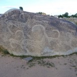 Petroglyfy v Cholpon Ata