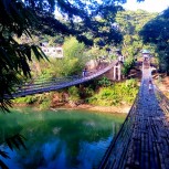 Hanging bridge